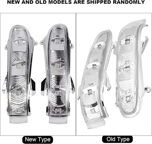 1Pair Mirror Turn Signal, Rearview Side Mirror Turn Signal Indicator Smoke Lens Replacement Comaptible for Mercedes Benz W215 CL215 W220 99-03 W220 S500 Mirror Turn Signal 2002 Cl500 Mirror Lights in Saudi Arabia