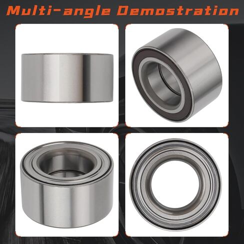 (Pair) DRIVESTAR 510030 Front Wheel Hub Bearing Fit for 1997-2005 Acura EL,1994-2001 Acura Integra,1992-2005 Honda Civic,1994-1997 Honda Civic Del Sol,w/ABS in Saudi Arabia