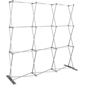 8ft Straight Step and Repeat Popup Collapsible Frame