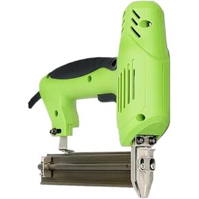 Oil-Free Pneumatic Staple Gun Heavy-Duty Stapler 220V Electric Nailer Stapler Gun Woodworking Tools Furniture Stapler Framing Nailer Gun