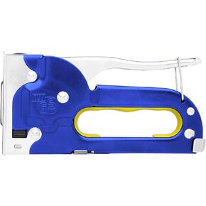 Staple Gun, 200mm x 80mm Staple, All Purpose, for Wood, Plastics, Fabrics, Card, Push-Grip Handle