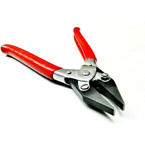 Parallel Action Flat Nose Pliers Smooth Jaw with PVC Coated Handles 8" - 200mm
