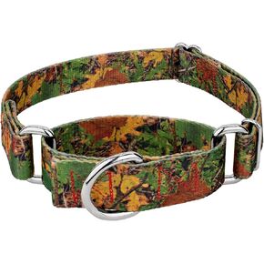 Country Brook Petz - Waterfowl Camo Martingale Dog Collar - Camouflage Collection Featuring Rugged Designs (1 Inch, Large)