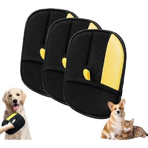 Yomi Pet Hair Remover Glove, Rhino Ben Pet Hair Remover, Deanity Pet Hair Removal Glove, Electrostatic Pet Hair Remover, Washable Reusable Double Sided Static Pet Hair Removal Glove (1PCS)