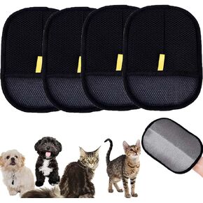 Deanity Pet Hair Removal Glove ، Furblu ™ Premium Pet Hair Dlove ، electrostatic gloves pets remover