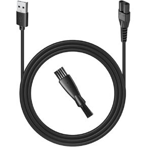 Veeconn Dog Grooming Charger for Veeconn Dog Clippers Grooming Kit T4 Paw Trimmer, 3.3ft Power Cord, 1 Cleaning Brush