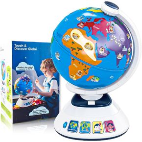 لعبة Smilesskiddo Globe للأطفال الصغار-ألعاب الصبي البالغ من العمر عام واحد ، ولعب الأطفال الصغار ، والكرة مع الإضاءة والأصوات الديناميكية ، وتعلم الألعاب التعليمية لطفل صغير 1-3 ، ألعاب عيد ميلاد حاضر للأعمار 0-2