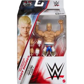 WWE CODY RHODES ELITE GREENT HITS 8 Toy Wrestling Action Figure