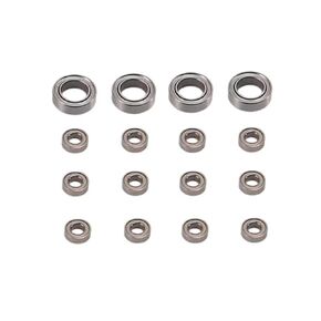 RC Spare Part Compatible with WPL C14 C24 B14 B24 B16 B36 for MN D90 for MN-90 for MN99S RC Car Parts Upgrade Accessories 16PCS Steel Bearing