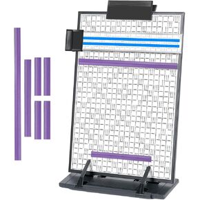 UNIMEIX Magnet Board Chart Knitting Pattern Holder with 8 Replacement Magnets Cross Stitch Supplies and Accessories for Crafts Work, 12" L x 8.4" W