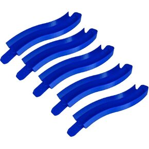 S Curve Mod Compatible with Hot Wheels Racetracks | Add Curves to Race Tracks to Build Epic Tracks | Made in USA (5-Pack)