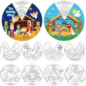 12 Sets Color Your Own Patriotic Wheel Crafts DIY Pray for The USA Prayer 4th of July Independence Day Crafts Church Youth Group Fun Sunday School Activities Summer Vbs Vacation Bible