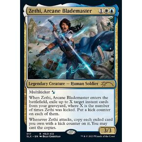 Magic: the Gathering - Zethi, Arcane Blademaster (017) - Universes Within