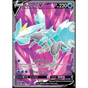 Pokemon - Kyurem V - 174/196 Lost Origin Full Art Card