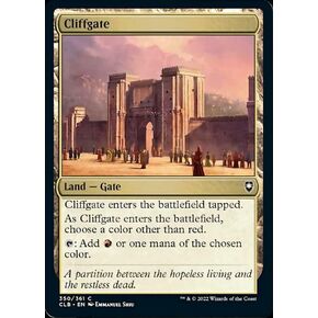 Magic: the Gathering - Cliffgate (350) - Battle for Baldur's Gate