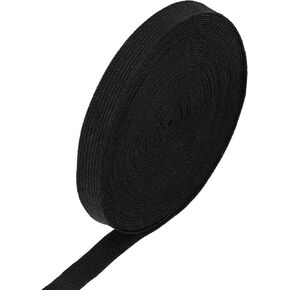 11 Yard Sturdy Elastic Band for Sewing 0.47 Inch Width Black Flat Elastic Cord High Elasticity Elastics Strap for Sewing Waistband Pants Waists Hats Braided DIY Stretch Strap Elastics Band for Clothes
