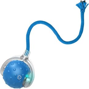 Interactive Smart Rolling Cat Toy Ball – Automatic Motion-Activated with Bird Sound, Tail, Obstacle Avoidance, and Puzzle Features for Indoor Cats | Stimulates Hunting Instincts & Boredom Relief