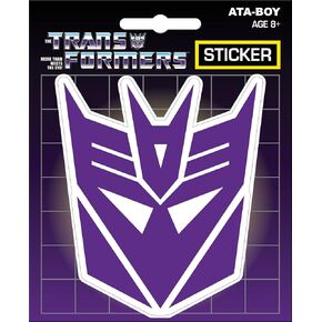 Ata-Boy Transformers Stickers, Decepticon Anime/Movie Stickers - Transformers Gifts & Merchandise