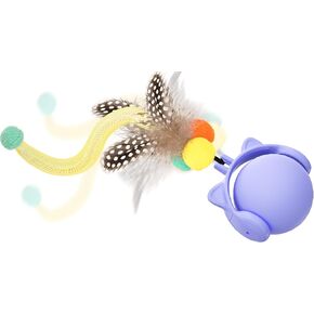 ORSDA Cat Toys for Indoor Cats, New Intelligent Voice Timing Touch Control Cats Ball, Simulate Mouse Sound Kitten Toy, Automatic Interactive Moving Cat Toy for All Ages