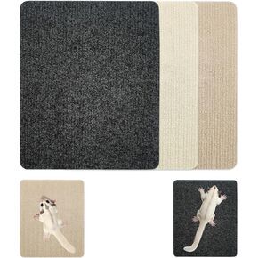 3 Pcs Sugar Glider Toys, Self-Adhesive Cage Accessories Sugar Glider Climbing Mats, Small Pet Scratching Pads for Claw Sharpening, Sofa Corner Wall Furniture Protector