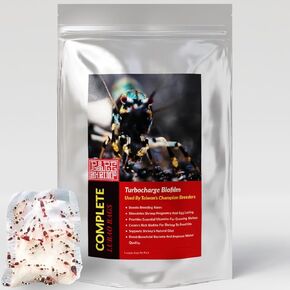 Aquarium Shrimp Bacteria Culture Bag Lu Bao Kallax Ball - Premium Bio Bag Biofilm for Crystal Red, Caridina & Neocaridina Breeding - Natural Microorganism Bag Supplement by Rare Shrimp - 5 Pack