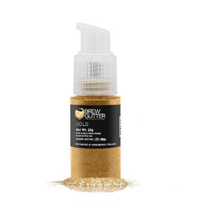 Gold BREW GLITTER Edible Glitter For Drinks, Cocktails, Beer, Garnish Glitter & Beverages | KOSHER & HALAL Certified | 100% Edible & Food Grade | Vegan, Gluten, Nut Free (50g, Gold)
