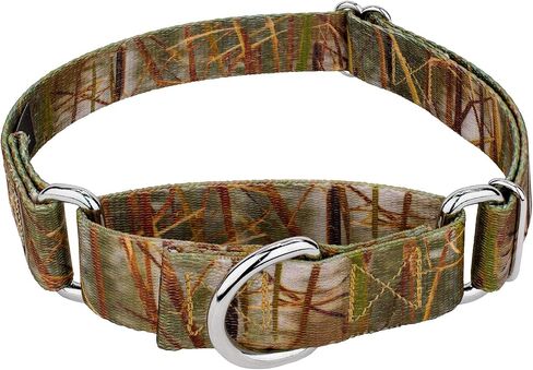 Country Brook Petz - Waterfowl Camo Martingale Dog Collar - Camouflage Collection Featuring Rugged Designs (1 Inch, Large) in Kuwait