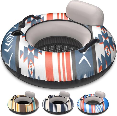 GoSports WOVN River Tubes with Premium Canvas Covers - Choose Your Style - Heavy Duty Floats for Rivers, Lakes, & Pools in Saudi Arabia