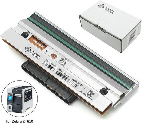 P1083320-011 New Printhead for Zebra ZT610 Thermal Barcode Label Printer 300dpi - Spare Part/Replacement Printhead Compatible with Zebra ZT610 in Saudi Arabia