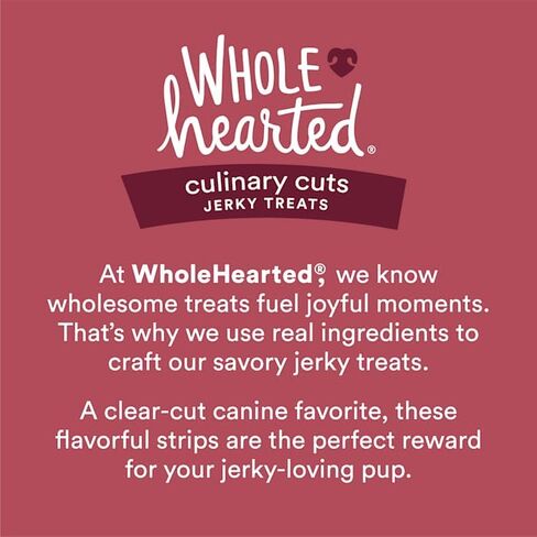 WholeHearted Culinary Cuts Thick Cut Bacon Recipe Jerky Dog Treats 16 oz. in Saudi Arabia