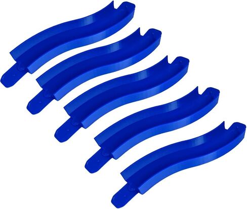 S Curve Mod متوافق مع Hot Wheels Racetracks | أضف منحنيات إلى مسارات السباق لبناء مسارات ملحمية | صنع في الولايات المتحدة (5 حزم) in Kuwait