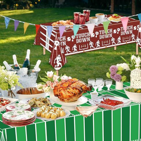 2 Packs Checkered Racing Car Tablecloth Plastic 54 X 108Inch, Car Birthday Party Decorations Table Cloth Disposable Racetrack Table Cover for Kids Boy Car Theme Birthday Party Supplies (Racing Car) in Kuwait