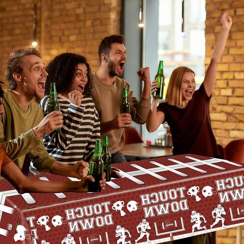 2 Packs Checkered Racing Car Tablecloth Plastic 54 X 108Inch, Car Birthday Party Decorations Table Cloth Disposable Racetrack Table Cover for Kids Boy Car Theme Birthday Party Supplies (Racing Car) in Kuwait