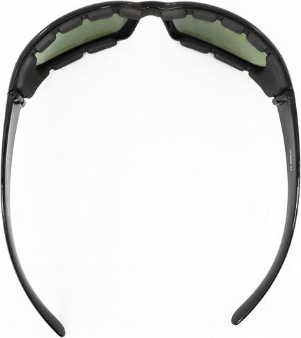 Global Vision Marilyn-3 Padded Motorcycle Riding Sunglasses for Women Smoke Lens UV 400 Protection Rhinestone Bling in Saudi Arabia