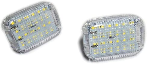 2x LED Interior Cabin Courtesy Cargo Load Space Area Dome Light White For 2014+ Transit 150/250/350/350 HD Van Transit Connect Black in Saudi Arabia