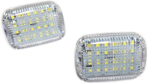 2x LED Interior Cabin Courtesy Cargo Load Space Area Dome Light White For 2014+ Transit 150/250/350/350 HD Van Transit Connect Black in Saudi Arabia