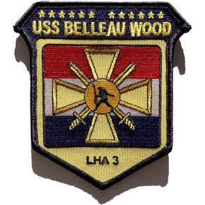USS Belleau Wood LHA-3 Patch – Sew On