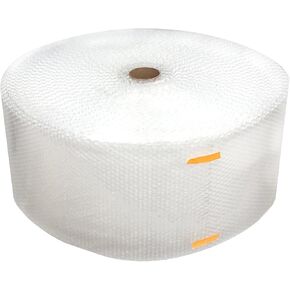 1/2" 250 ft x 12" Large Bubble Cushioning Wrap, Perforated Every 12"