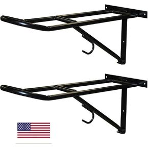 Folding, Collapsible Wall Mount Horse Saddle Rack for Tack Room - Perfect for Hanging, Storing & Organizing All Your Riding Gear.