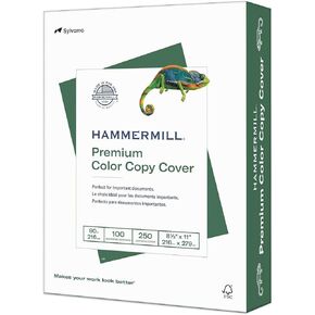 COMPATIBLE WITH Hammermill Premium Color Copy Cover Paper 80 lbs 8.5" x 11" White 517336