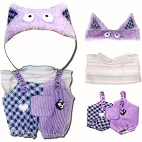 17cm Doll Clothes, Cute Doll Outfit Accessories for Dress Up Unique Style