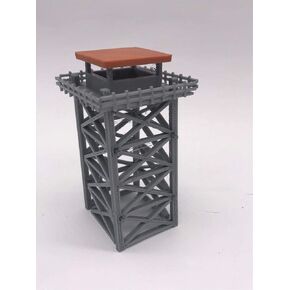 3D Printer N Scale Railway Layout Miniatures Building Lookout Tower Model