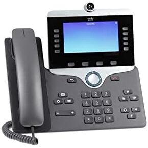 Cisco CP-8865-K9 Ip Phone 8865, Charcoal with Foot Stand (Renewed)