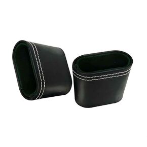 1 Pcs Leather Sieve Cup Popular Western Sieve Storage Cup Hotel KTV Gu Sieve(Only dice Cup)