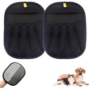 Pet Hair Remover Gloves, Pet Hair Remover Electrostatic Gloves, Electrostatic Dogs Cats Hair Removal Tool
