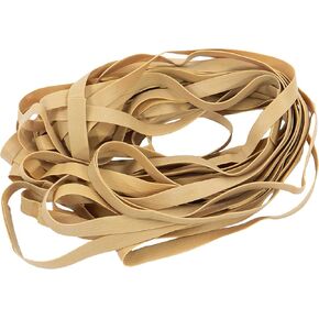 US Cargo Control Large Rubber Moving Bands - 25 Inch Unstretched - 50 Inch Fully Stretched - Yellow Moving Rubber Bands for Moving Supplies - Includes 12 Big Rubber Band Straps