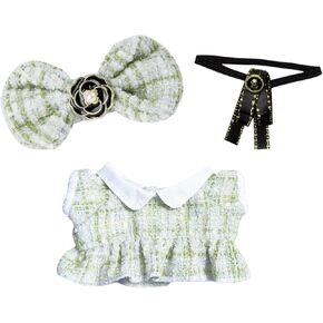 17cm Doll Clothes Set & Outfit Set for 17cm Dolls - Premium Fashion Dresses with Accessories, Luxury Chic Doll Clothing & Style Bundle,Just Clothes (Style-A)