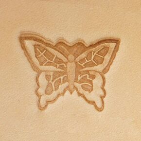 SLC Monarch Butterfly 3D Leather Stamp