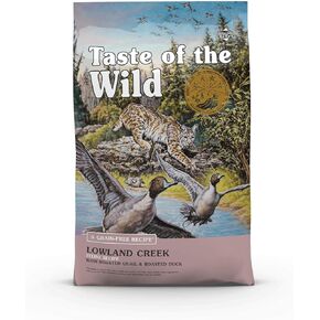 Taste Of The Wild High Protein Real Meat Recipes Premium Dry Cat Food With Superfoods And Nutrients Like Probiotics, Vitamins And Antioxidants For Adult Cats And Kittens