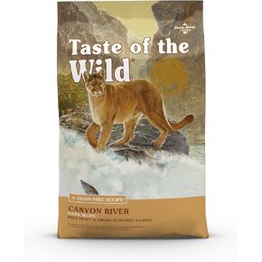 Taste Of The Wild Canyon River Grain-Free Dry Cat Food With Trout & Smoke-Flavored Salmon 5lb